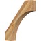 Ekena Millwork 6"W x 30"D x 34"H Westlake Rough Sawn Knee Brace, Western Red Cedar BRC06X30X34WTL00RWR - alternate 1